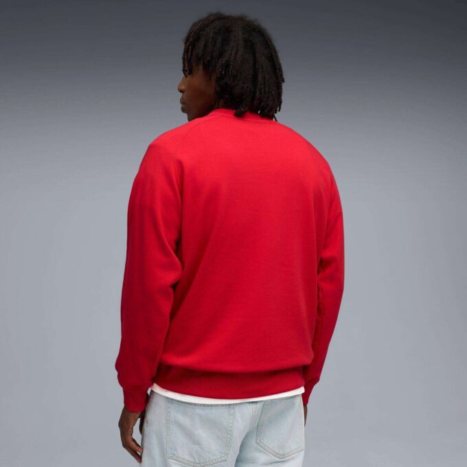 Sudadera de cuello redondo de la Scuderia Ferrari para hombre Motorsport Sudadera de cuello redondo de la Scuderia Ferrari para hombre Motorsport