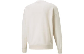 Sudadera de cuello redondo Downtown Waffle «Blanca»