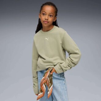 Sudadera de cuello redondo para niños grandes de Bowtique