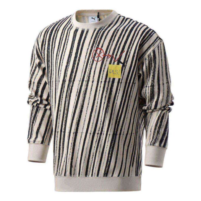 Sudadera de cuello redondo PUMA x Michael Lau AOP «Blanca»