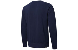 Sudadera deportiva con cuello redondo «Blanco marino»