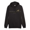 Sudadera deportiva Luxe Crew con logo bordado «Negra»
