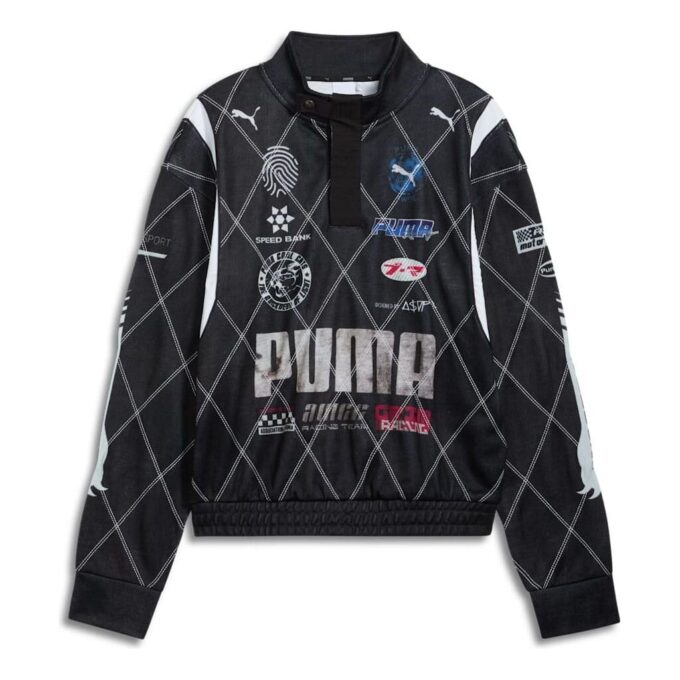 Sudadera desgastada PUMA x A$AP ROCKY «Negra»