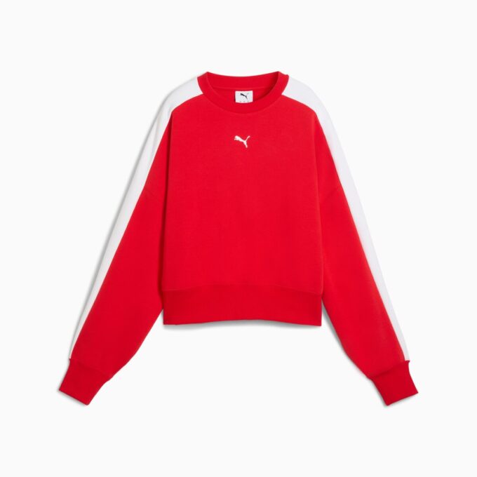 Sudadera extragrande con cuello redondo para mujer T7 Sudadera extragrande con cuello redondo para mujer T7