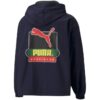 Sudadera ligera con capucha y media cremallera PUMA x Butter Goods «Azul marino»