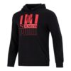 Sudadera negra con capucha del AC Milan Football «Black»