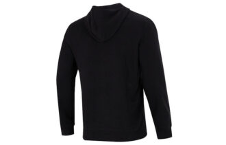 Sudadera negra con capucha del AC Milan Football «Black»