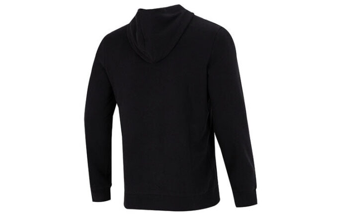 Sudadera negra con capucha del AC Milan Football «Black»