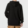 Sudadera negra con capucha del AC Milan Football «Black»