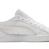 Suede Bloc «Liquid Metal – White Team Gold»