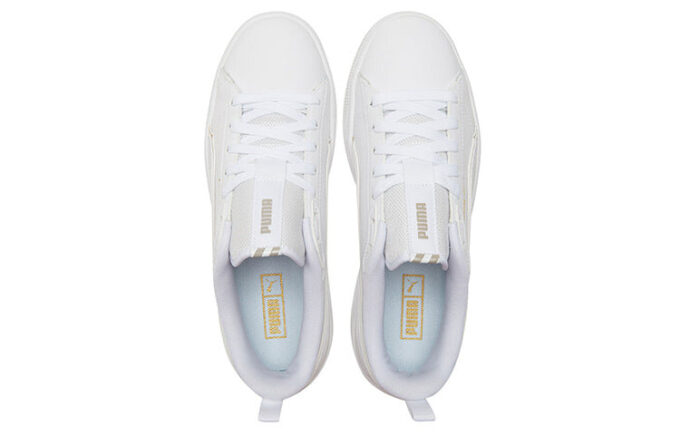 Suede Bloc «Liquid Metal – White Team Gold»