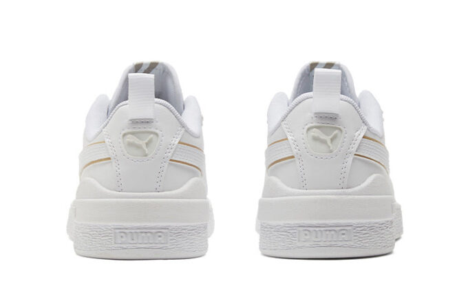 Suede Bloc «Liquid Metal – White Team Gold»