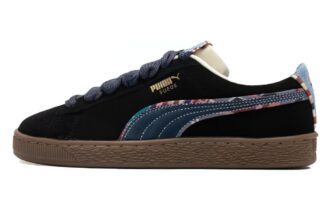 Suede Bz Emb «Negro Azul Marino Mazapán Azul Claro»