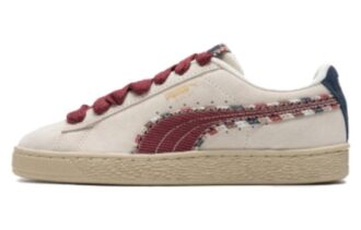 Suede Bz Fringe «blanco rojo azul marino»