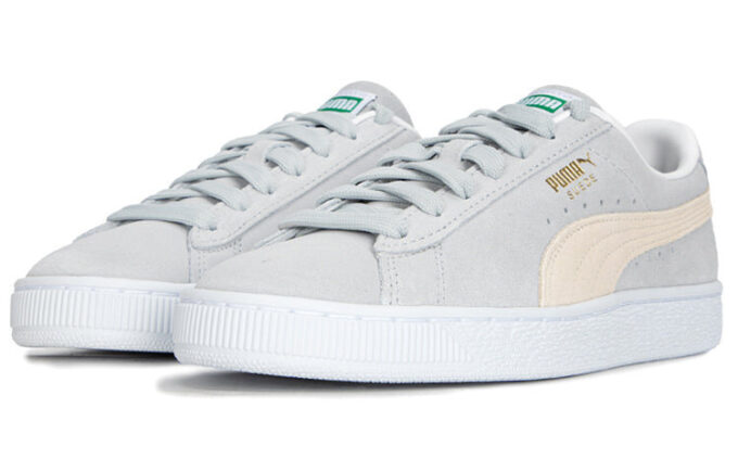 Suede Classic 21 «Gris platino prístino»