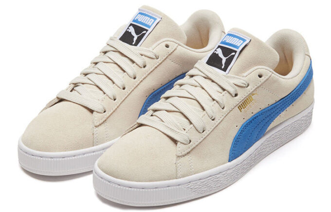 Suede Classic «Azul blanco crema»