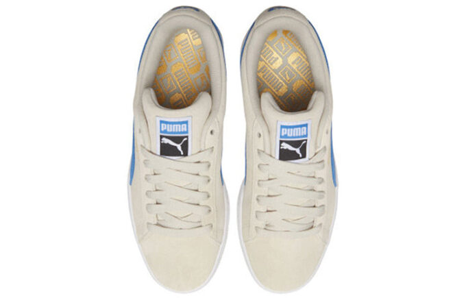 Suede Classic «Azul blanco crema»