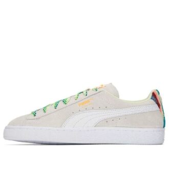 Suede Classic Just For Fun «Blanco Verde»