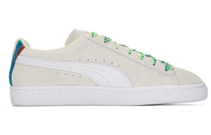 Suede Classic Just For Fun «Blanco Verde»