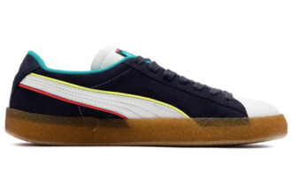 Suede Crepe Stb «Negro Marrón Blanco»
