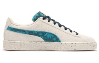 Suede Gentle Jungle «Azul Crema»