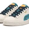 Suede Gentle Jungle «Azul Crema»