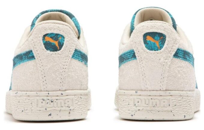 Suede Gentle Jungle «Azul Crema»