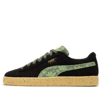 Suede Gentle Jungle «Negro Verde»