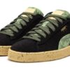 Suede Gentle Jungle «Negro Verde»
