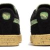 Suede Gentle Jungle «Negro Verde»