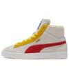 Suede Mid 21 «Blanco Rojo Limón»