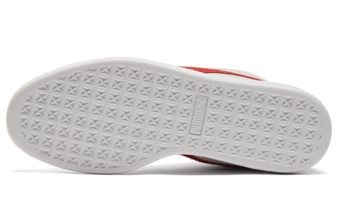 Suede Mid 21 «Blanco Rojo Limón»
