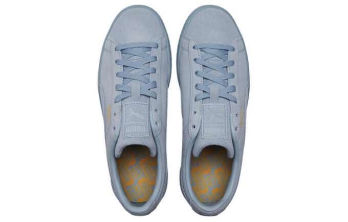 Suede Mono 21 «Niebla Azul»