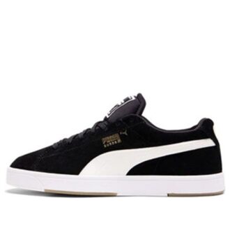Suede S «Negro Blanco»