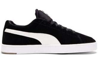 Suede S «Negro Blanco»