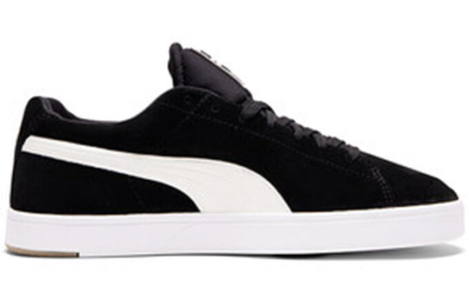 Suede S «Negro Blanco»