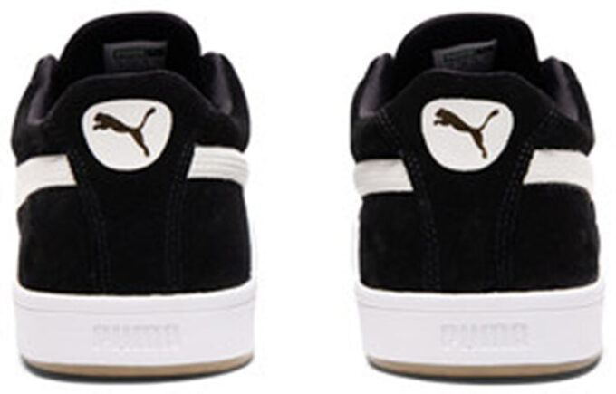 Suede S «Negro Blanco»