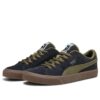 Suede Skate Nitro «Negro Verde Oliva»