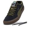 Suede Skate Nitro «Negro Verde Oliva»
