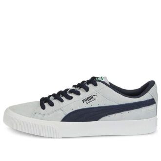 Suede Skate Nitro «Noche parisina gris platino»