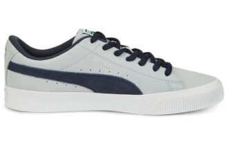 Suede Skate Nitro «Noche parisina gris platino»