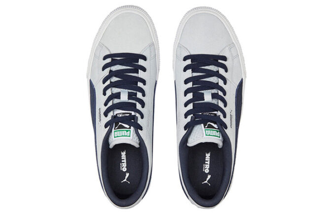 Suede Skate Nitro «Noche parisina gris platino»