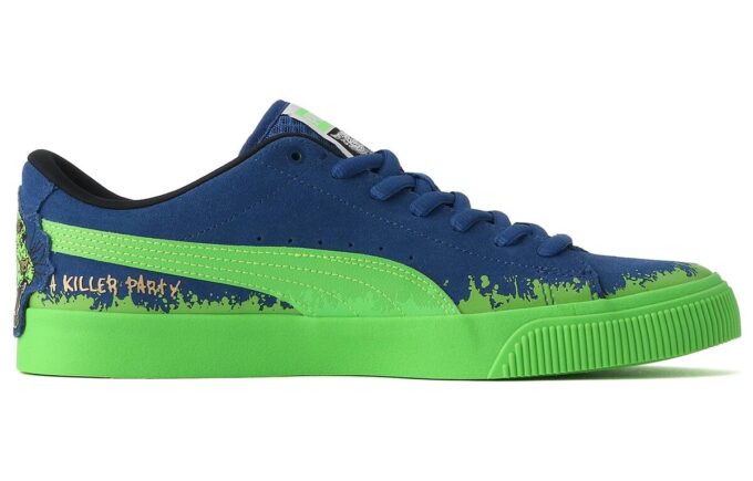 Suede Skate x Hirotton «Azul Verde»
