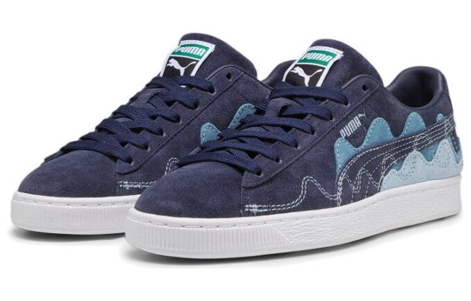 Suede Soundwave «Azul»