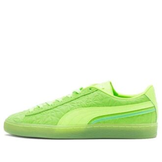Suede Triplex Mono «Quake – Green Glare»