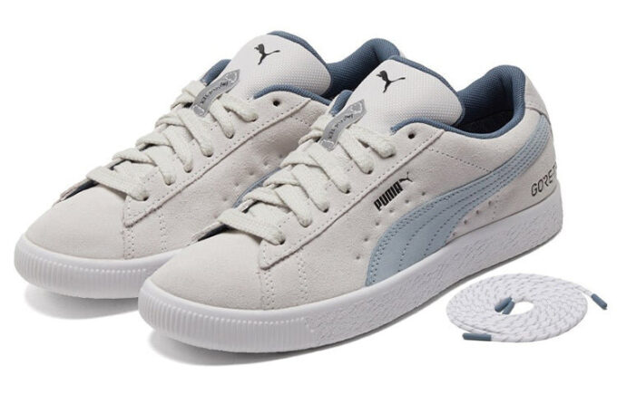 Suede Vintage Gore-Tex «Gris Azul Blanco»
