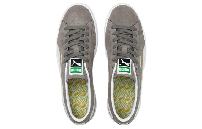 Suede Vintage «Gris Acero»