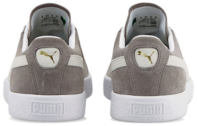 Suede Vintage «Gris Acero»