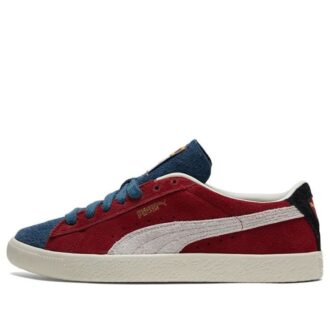 Suede Vintage «WTFormstrip – Rojo intenso, uva dulce»