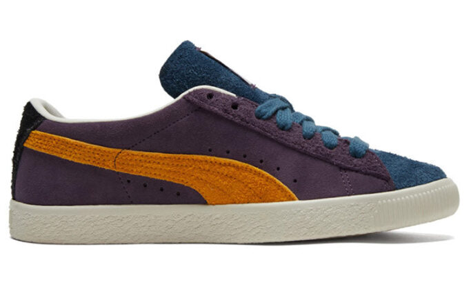 Suede Vintage «WTFormstrip – Rojo intenso, uva dulce»